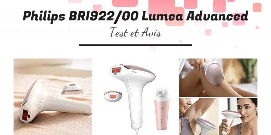 philips bri922 lumea advanced epilateur lumiere pulsée