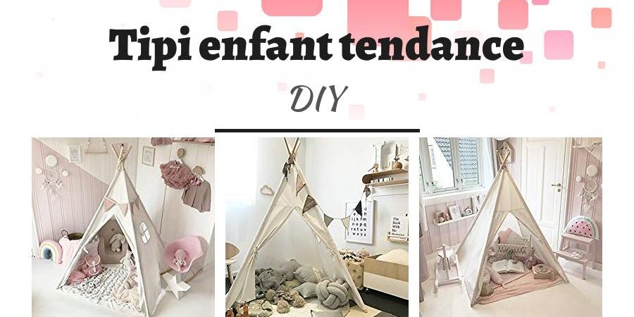 besrey Tipi Enfant avec lumière Tapis, Cabane Tente tipi Enfant, Grande  Tente Pliante pour Bebe, Maison Petit garçon Fille Jouets Cadeau